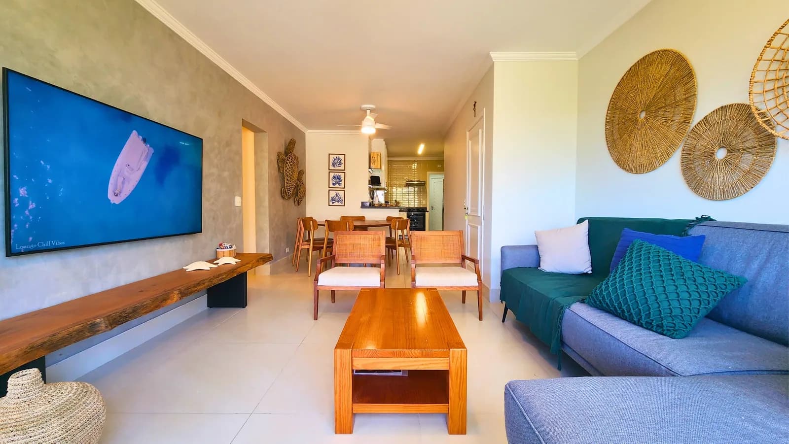 Sala de Estar e Jantar